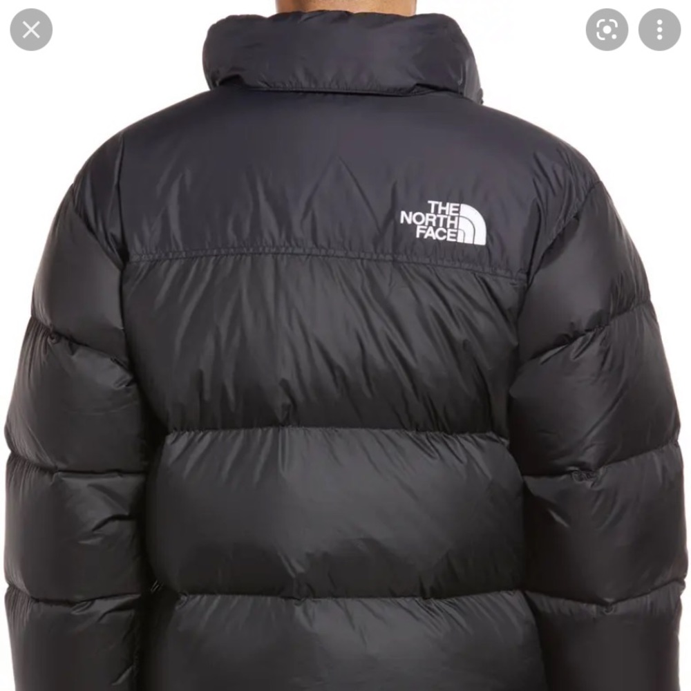 Men’s north face black down nuptse puffer jacket